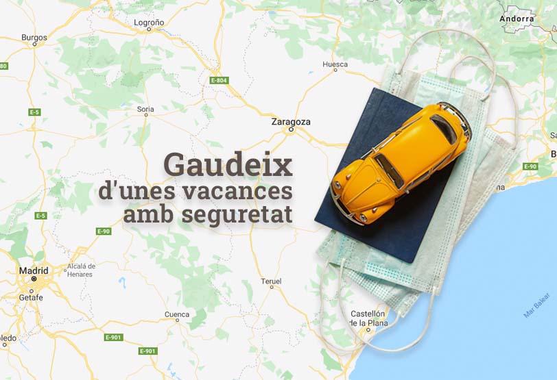 Estiu amb cinturó i mascara