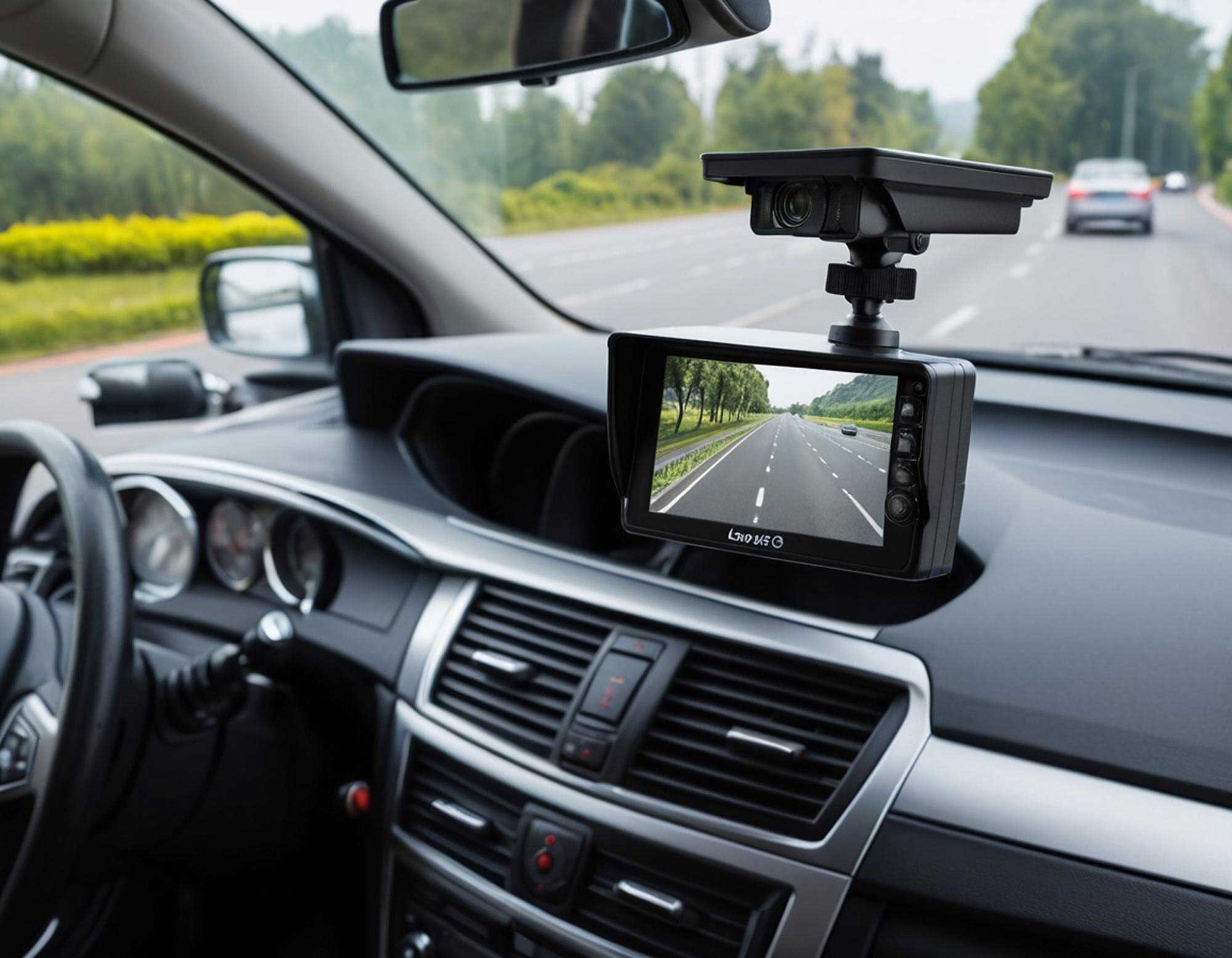 Grabación de dashcam utilizada como prueba en accidente de tráfico